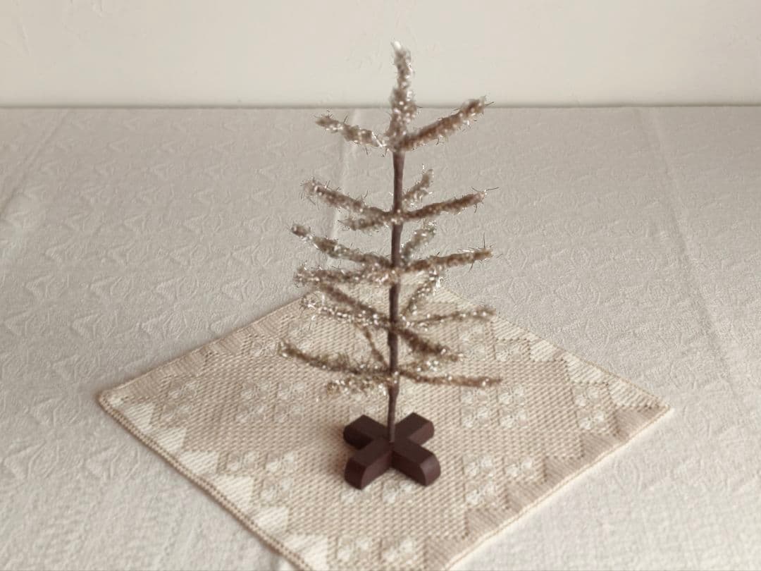 【parisさま】vintage tree ❀ 燻ゴールドの ツリー 28 cm