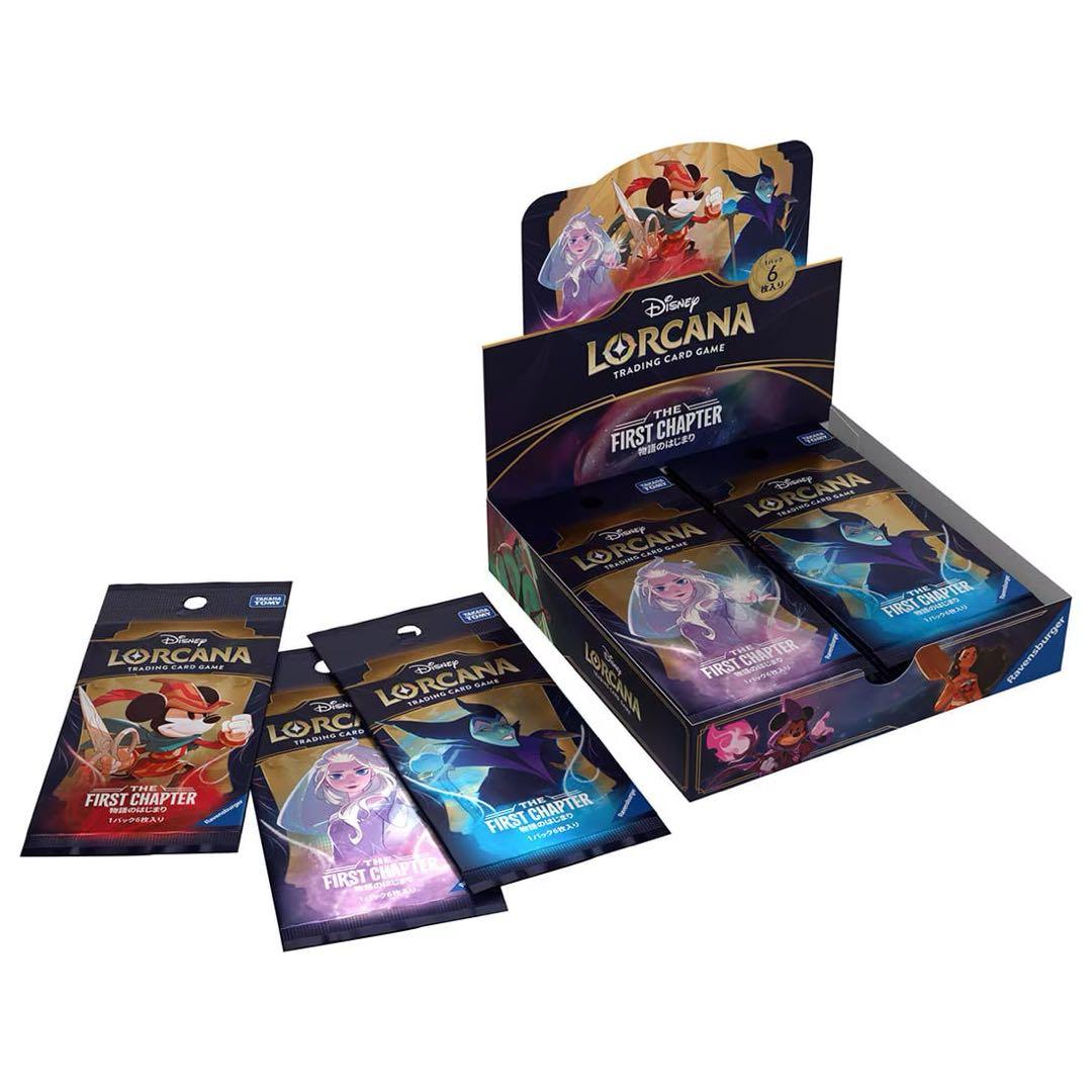 【新品未開封】ディズニー・ロルカナ シュリンク付き3BOX +スリーブ2種