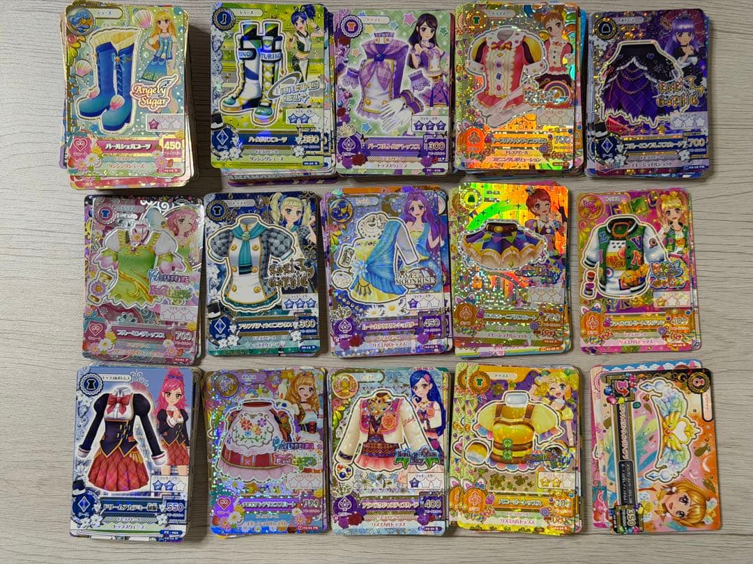 アイカツカード　まとめ売り