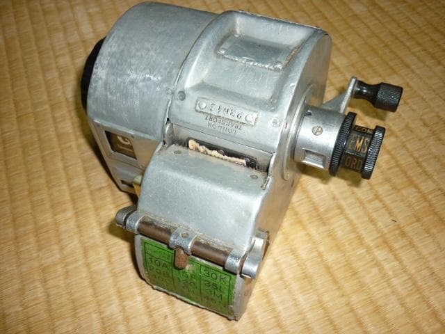 ◆極希少1950年代 イングランド製！ロンドンバス ギブソンA14 携帯用券売機