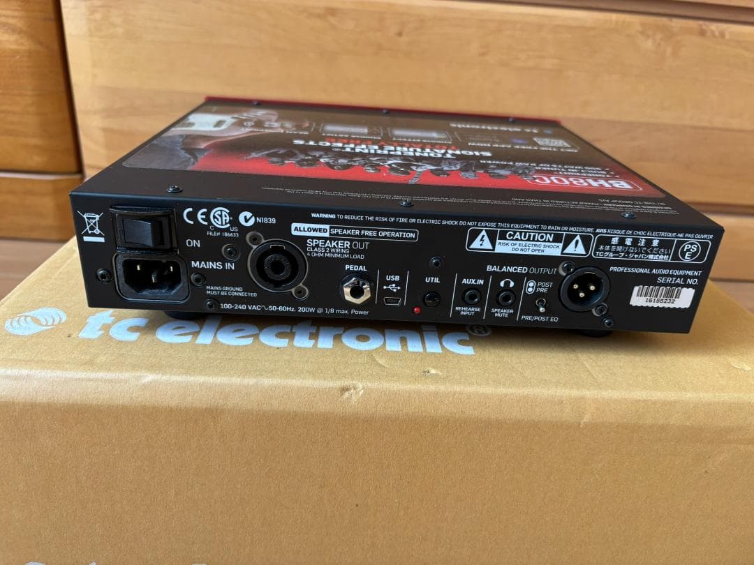 TC ELECTRONIC BH800 ベース アンプ ヘッド