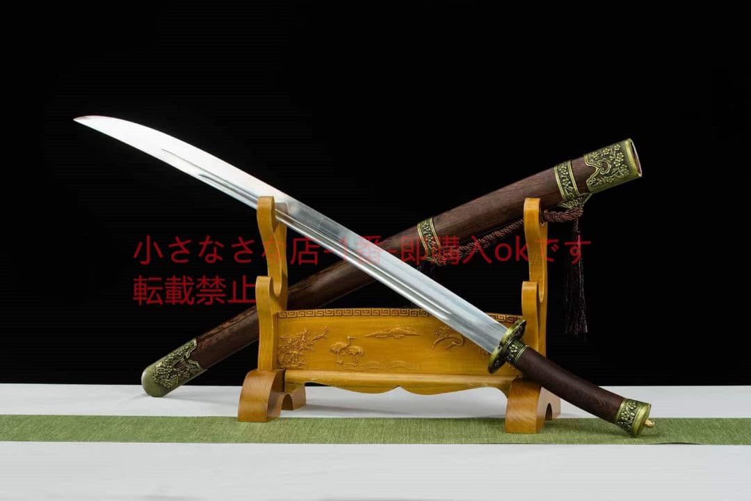梅清刀-高性能マンガン鋼 古兵器 武具　刀装具　日本刀　模造刀 居合刀