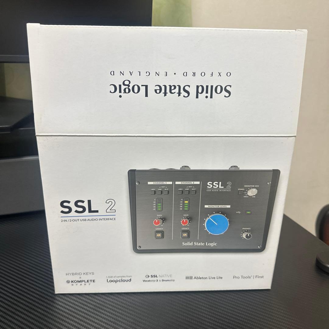 SSL2 オーディオインターフェイス新春特価３日まで