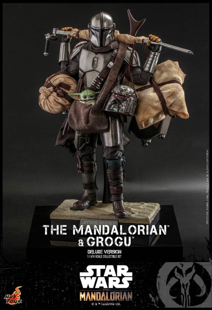 Hot Toys マンダロリアン　グローグーセット