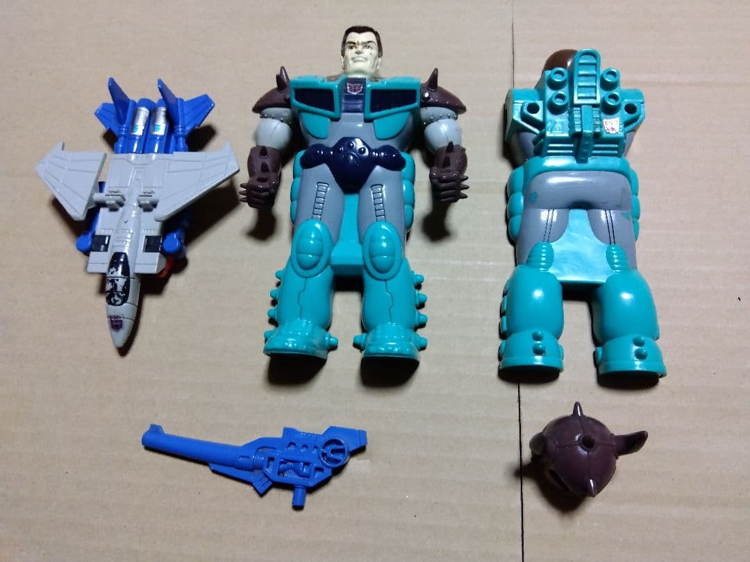 トランスフォーマー　プリテンダー　スタースクリーム　ビンテージ　ジャンク