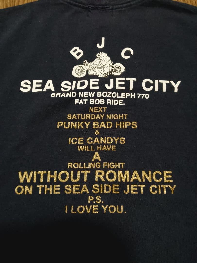 BLANKEY JET CITY Tシャツ④ 当時物　90s　サイズS　浅井健一