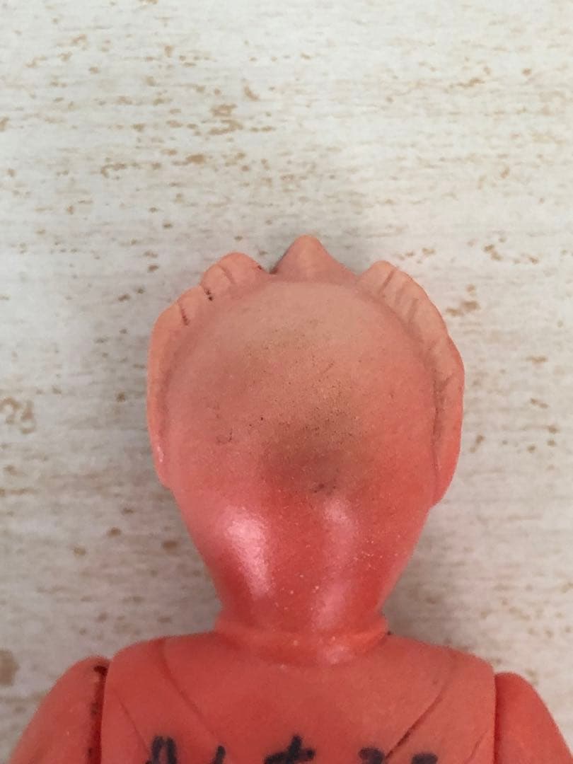 レインボーマン　ダッシュ2 炎の化身　ソフビ 無版権　パチ　当時物