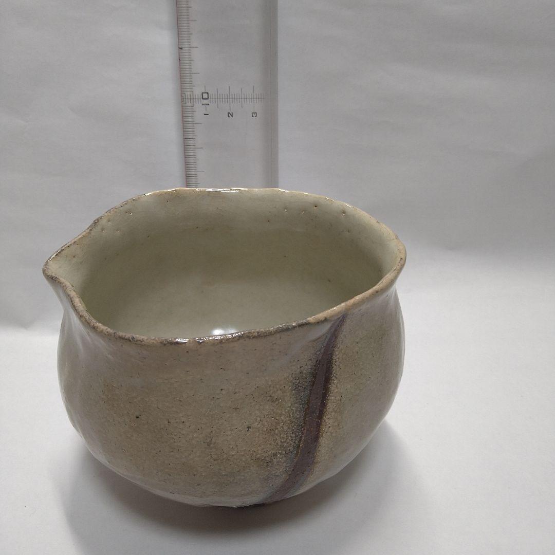 粉引茶碗　杉本貞光　作