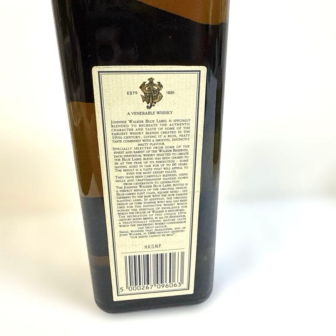 未開封古酒Johnnie Walker Blue Label スコッチウイスキー