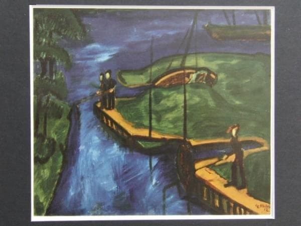 Erich Heckel、ANGLER、海外版超希少レゾネ、新品額付