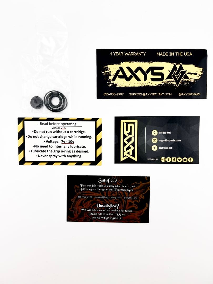 【ストローク5段階調整可】Axys Valhalla タトゥーマシン