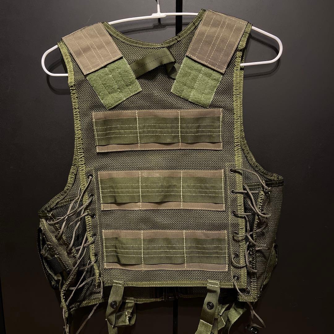 BLACKHAWK! タクティカルベスト オリーブドラブ　鳥タグ　V-1ベスト