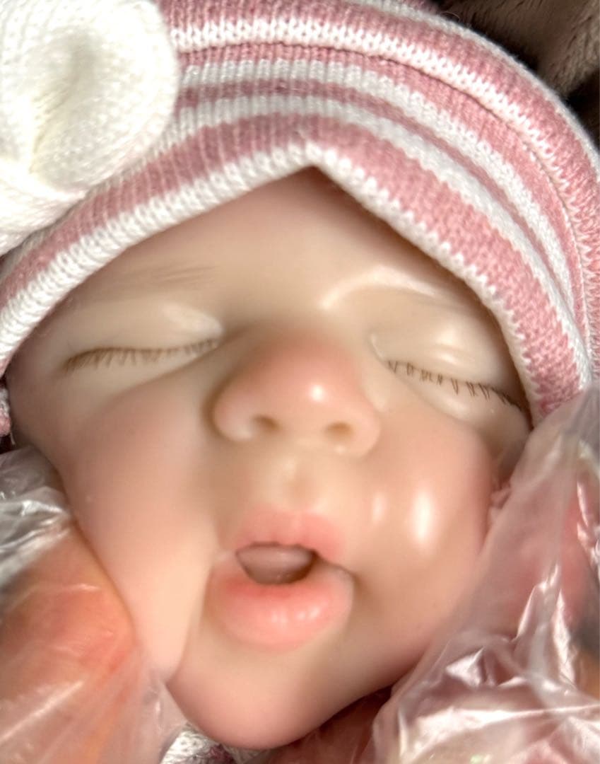 ★新品★リボーンドール フルシリコン 仲良し双子ベビーちゃん♥女の子33cm