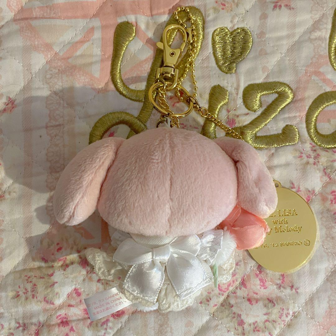 00s LIZLISA リズメロ ぬいぐるみマスコットキーホルダーチャーム