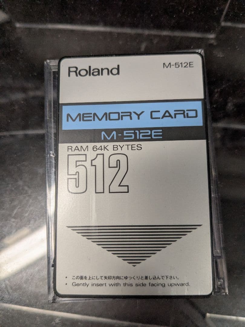 Roland M-512E メモリーカード