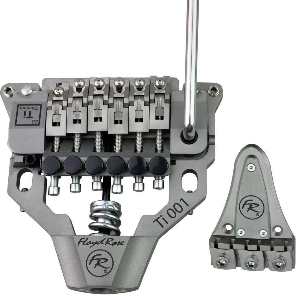 Ti004 フロイドローズFLOYD ROSE FRX トレモロTITANIUM