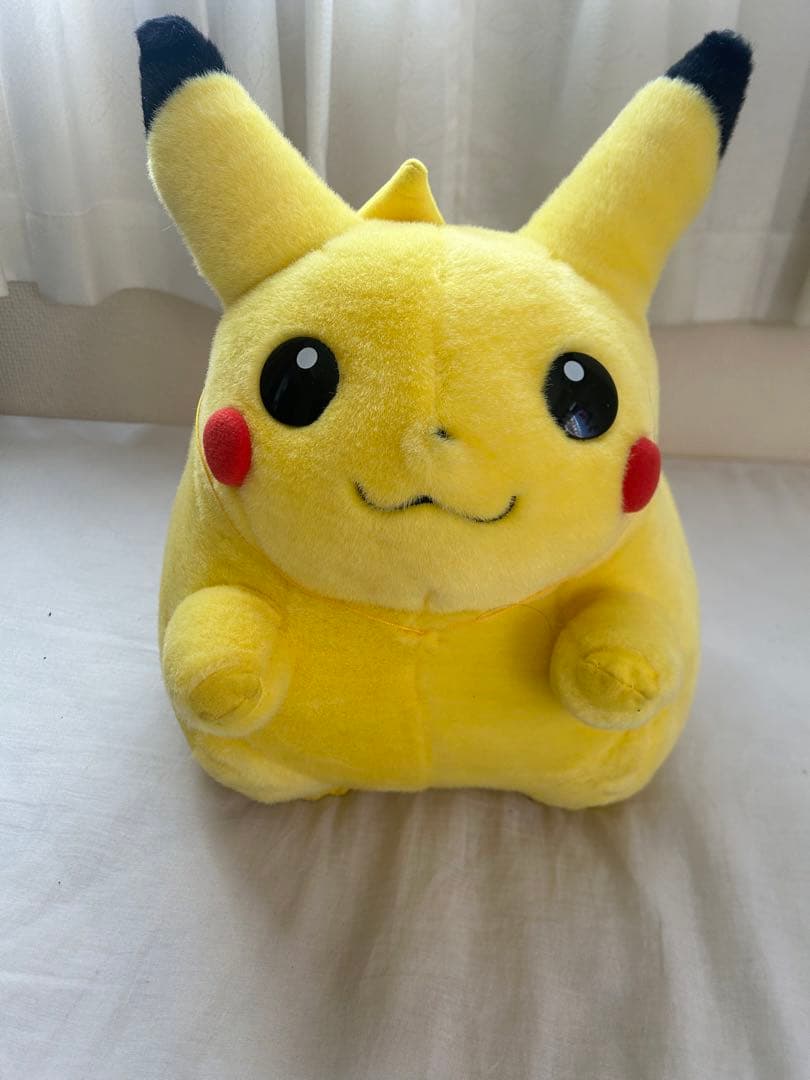 ピカチュウ ぬいぐるみ タカラ TOMY 初期 任天堂 ポケモン 大きめ