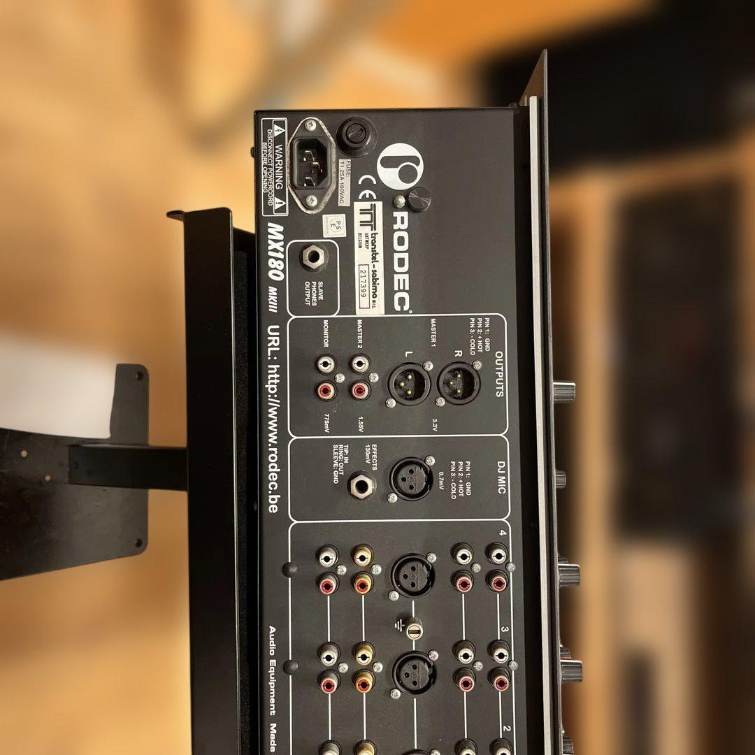 RODEC MX180 MKIII DJ mixer ミキサー　　極上品