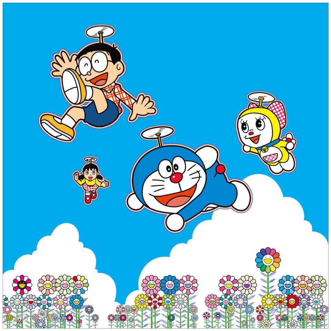 村上隆 ドラえもん ポスター どこまでも行けるような！そんな青空！