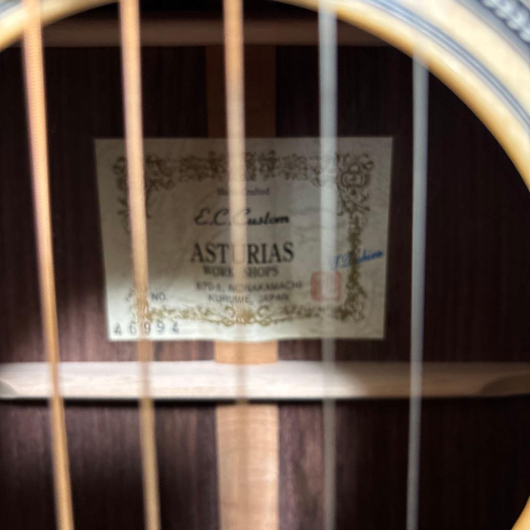 アコースティックギター スプルースボディ ASTURIAS ECカスタム