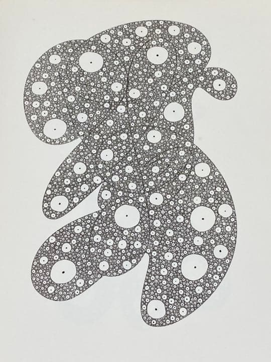 ペン画　30x40cm
