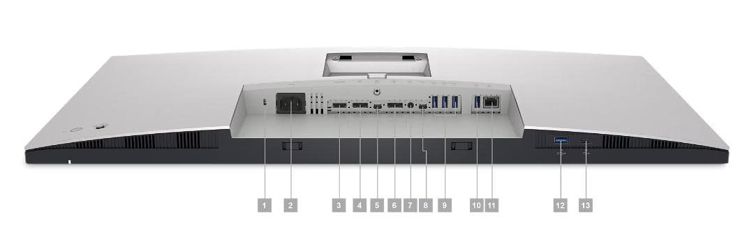 DELL モニター 本体 シルバー U2723QE