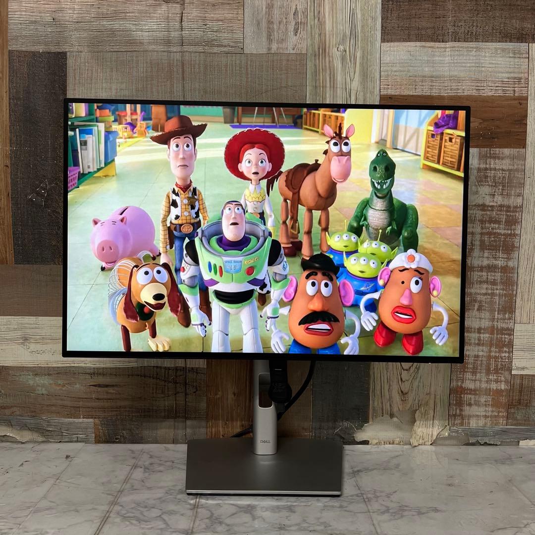 全国送料込❣️2年前購入DELL24型ワイド液晶モニターブルーライト軽減
