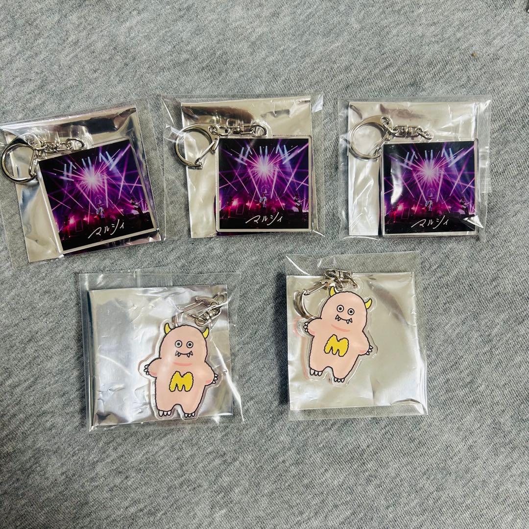 マルシィ アクキー アクリルチャーム ガチャガチャ
