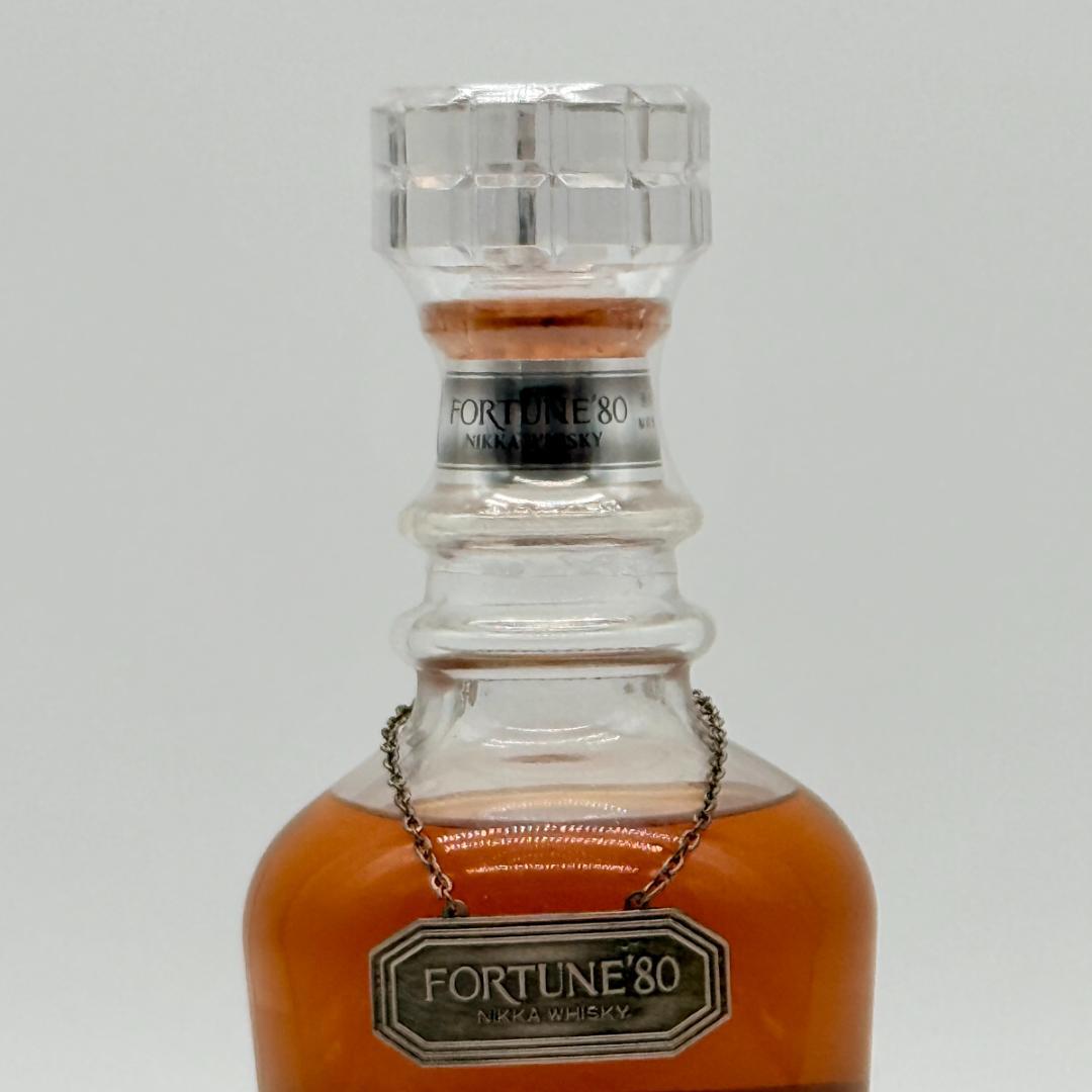 ⑦NIKKA FORTUNE'80 ウイスキー 専用ボックス付き