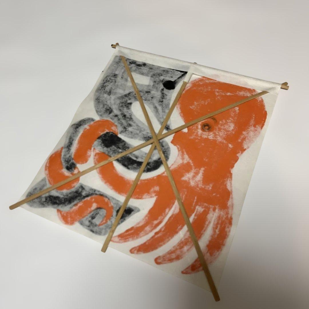unpis アート作品 蛸の凧 ウンピス