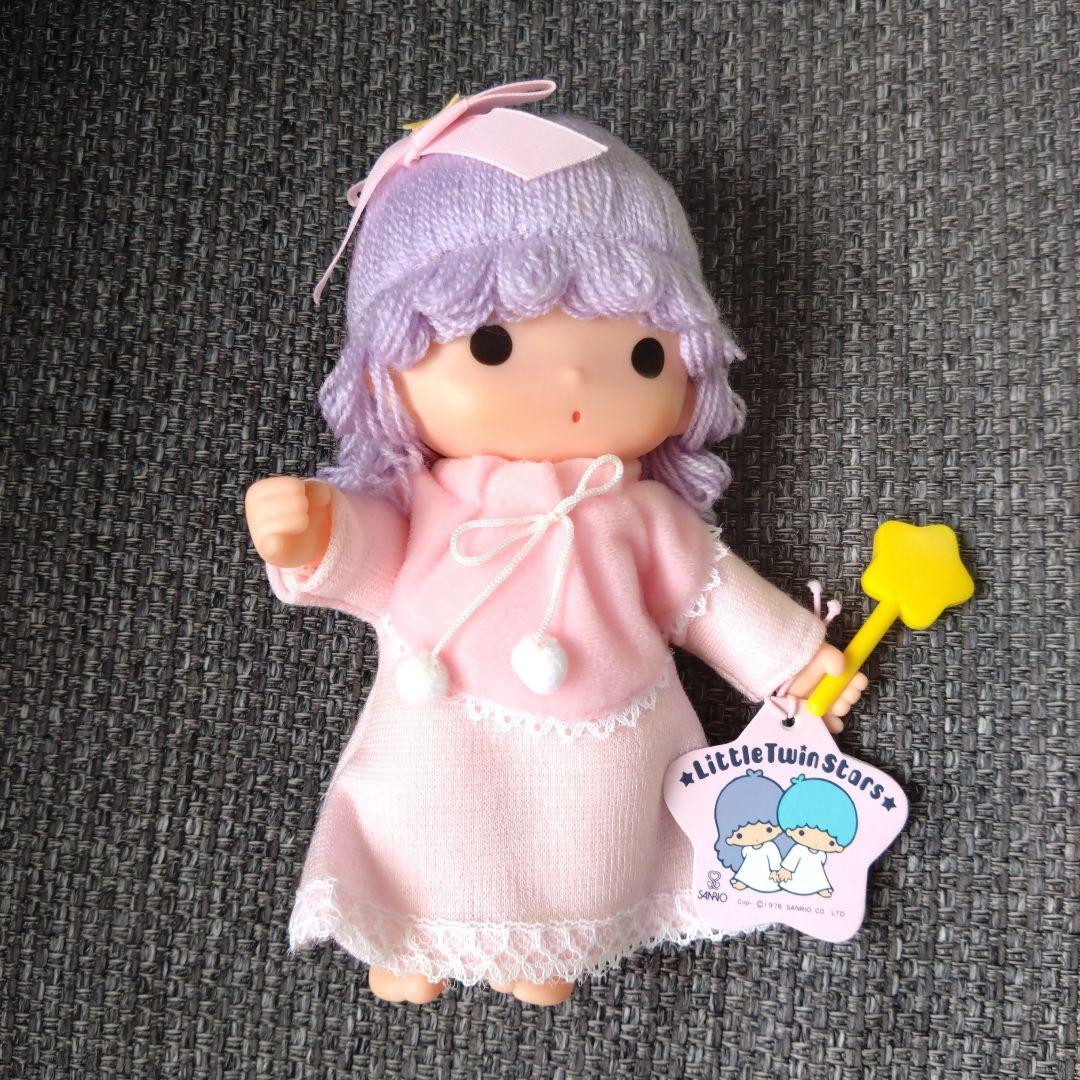 激レア昭和当時物1976年リトルツインスターズキキララぬいぐるみフィギュアタカラ