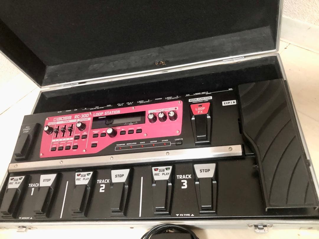 BOSS RC-300 ルーパー loop station ケース付き