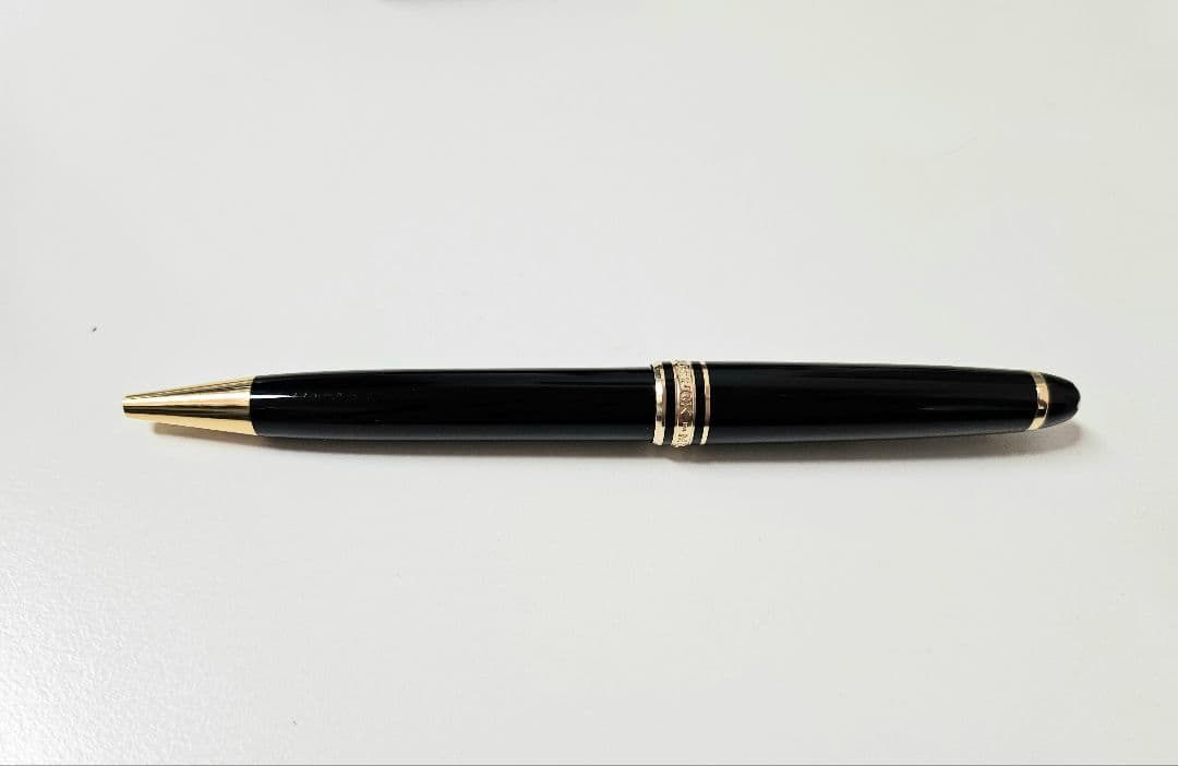 【美品】MONTBLANC モンブラン　マイスターシュテックボールペン 替芯付き