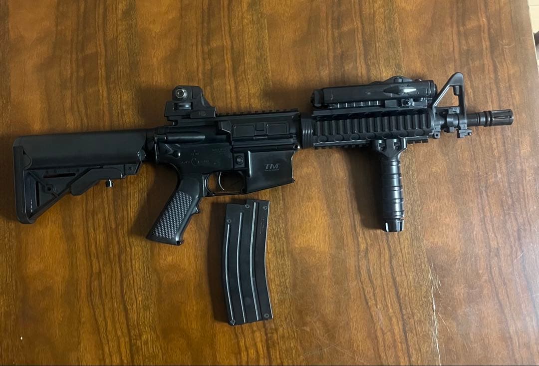 美品　東京マルイ カスタム　ソップモッドM4 電動ガン ボーイズ　金属ピニオン