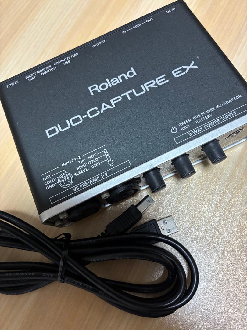 Roland Duo-Capture EX オーディオインターフェイス