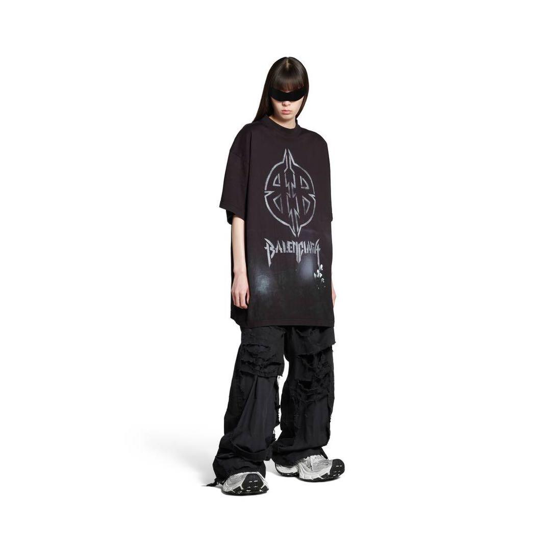 BALENCIAGA バレンシアガ　l BB Stencil Tシャツ