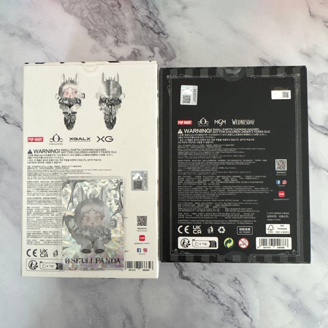 スカルパンダ SKULLPANDA XG 特典 ノベルティカード付き 未開封