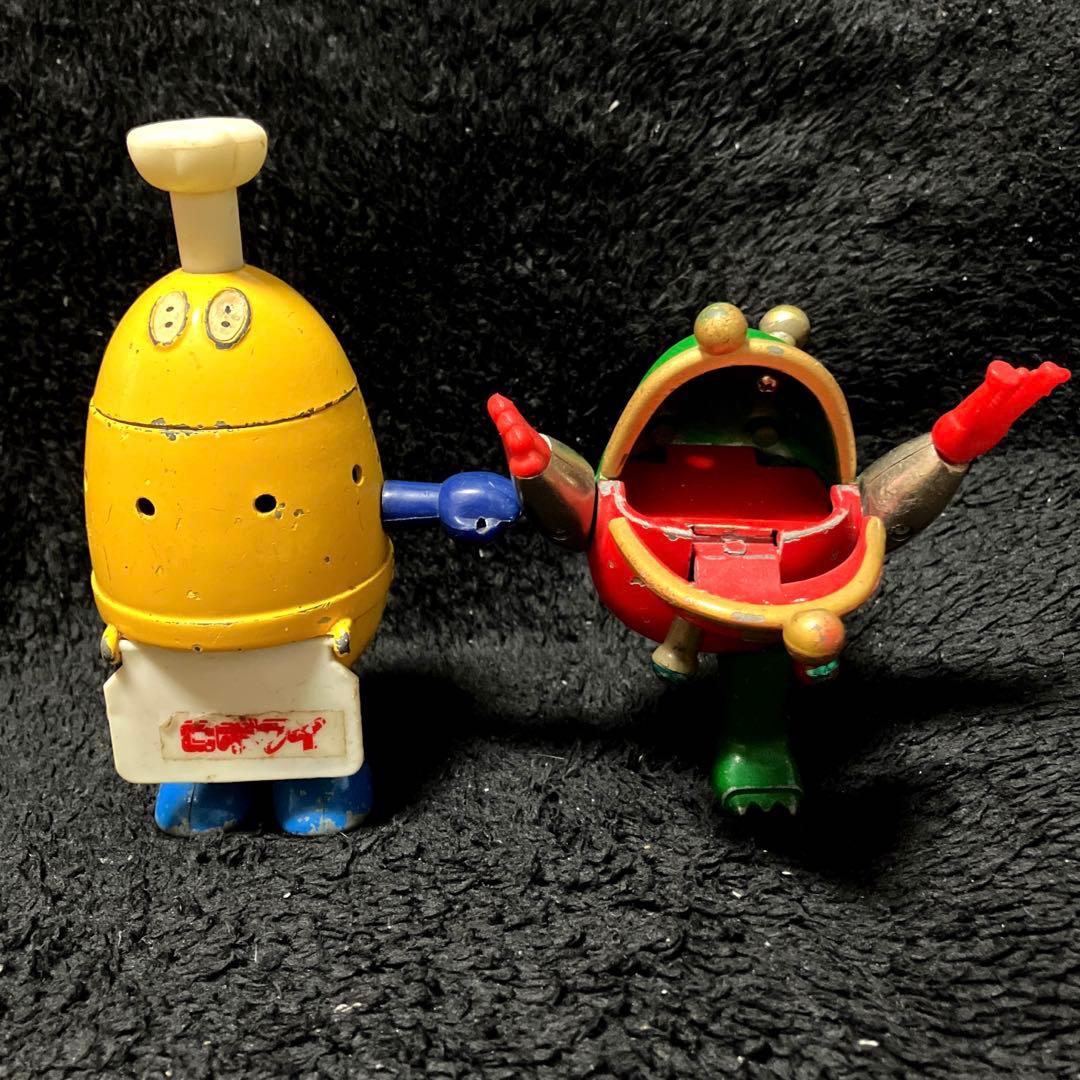 当時物⭐︎ポピー⭐︎超合金　がんばれ!!ロボコン　ロボドロ&ロボクイ
