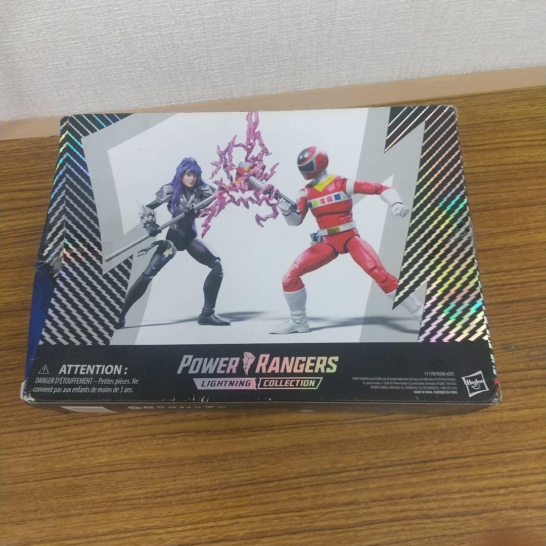 M*様 ６インチパワーレンジャー ライトニングコレクションスペースレッドvsアス