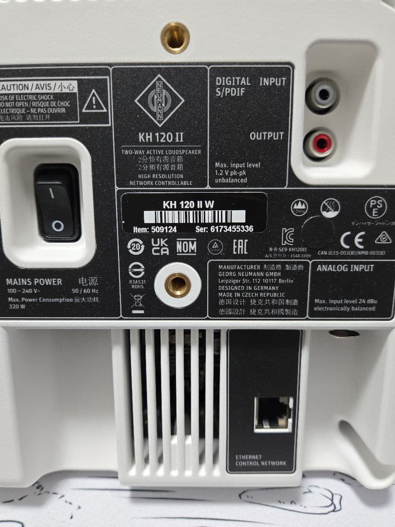 配信機器・PA機器・レコーディング機器 Neumann kh120 II (2)