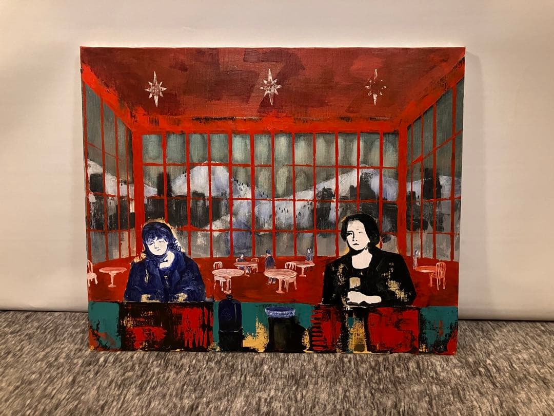 kid-r 油彩画
