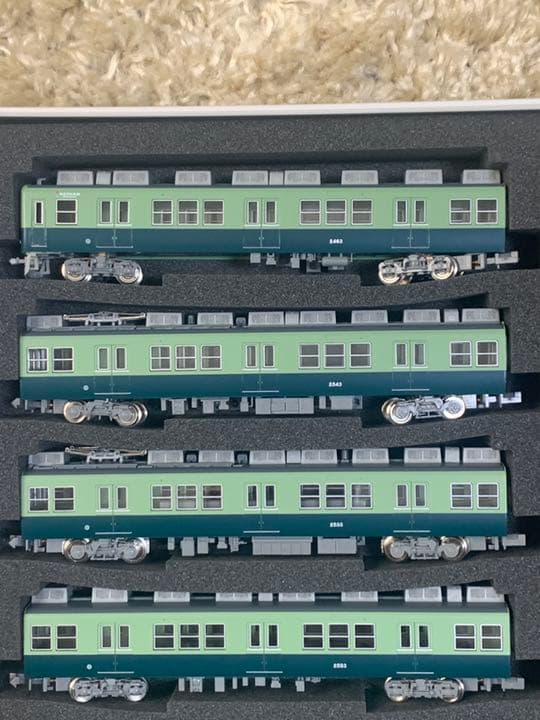 グリーンマックス　4151 京阪2400系1次車旧塗装　ひし形パンタ車