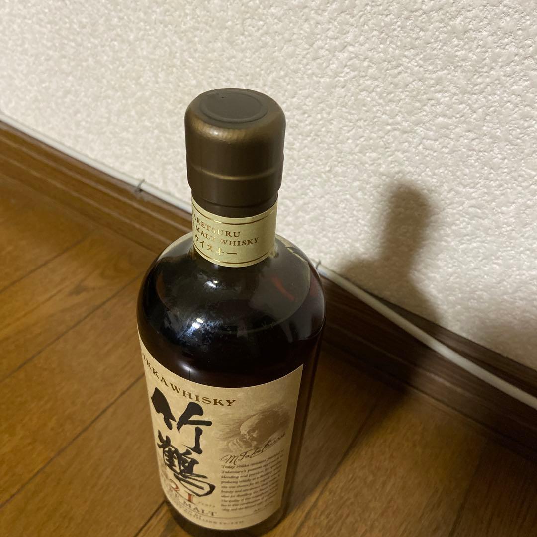 ニッカウヰスキー 竹鶴21年 ピュアモルト 旧ラベル