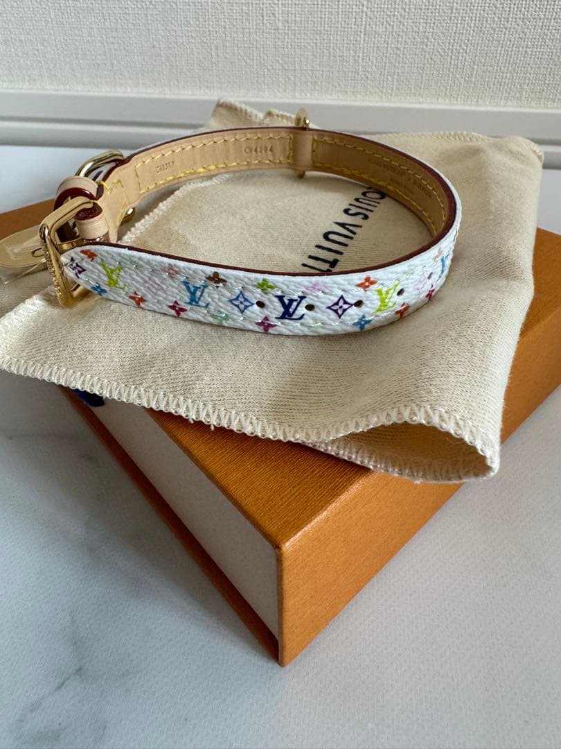 LOUIS VUITTON ルイヴィトン マルチカラー 犬用首輪