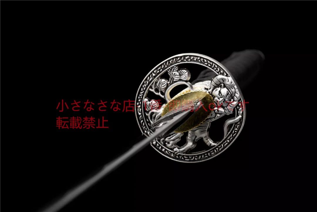 【白虎】中炭素鋼武士刀 武具　刀装具　日本刀　模造刀 居合刀 軍刀 肋差