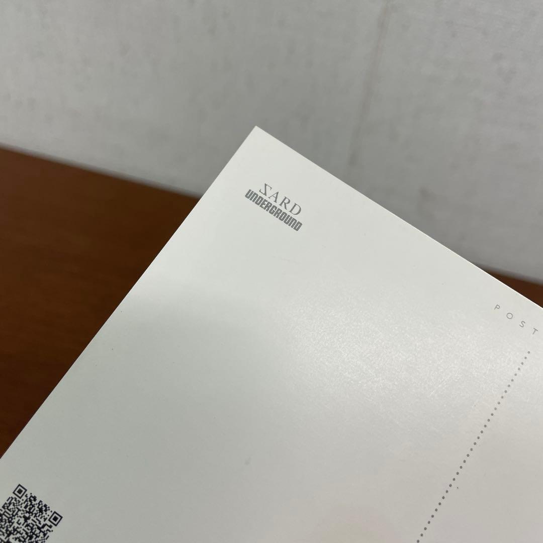 ❶SARD UNDERGROUND ポストカード4枚セット