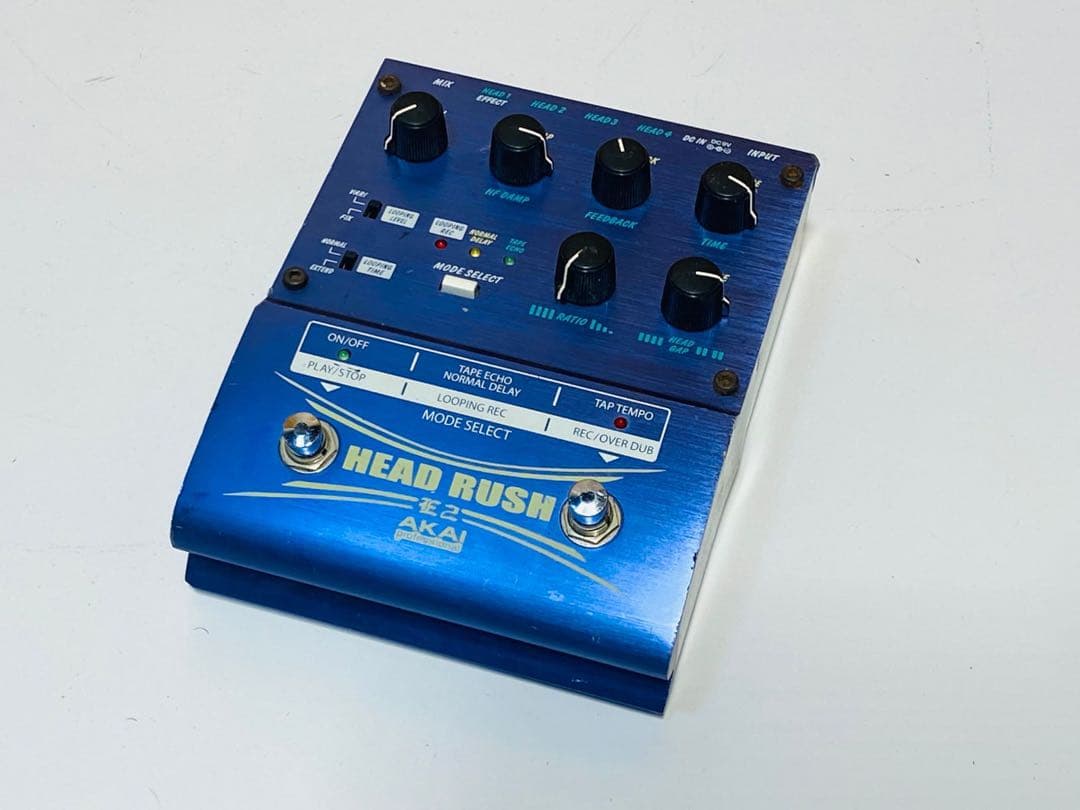 AKAI HEAD RUSH ギターエフェクター E2 動作確認済み