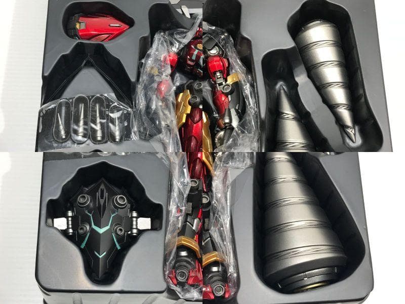 【中古】ドラゴンホース 天元突破グレンラガン グレンラガン 合金可動フィギュア