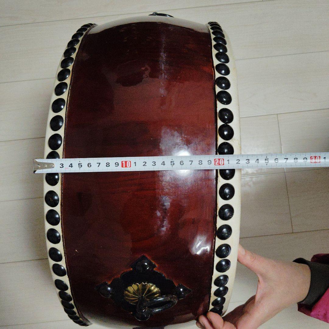 平太鼓　大型　打面50㎝（約1,6尺）良好な状態です。
