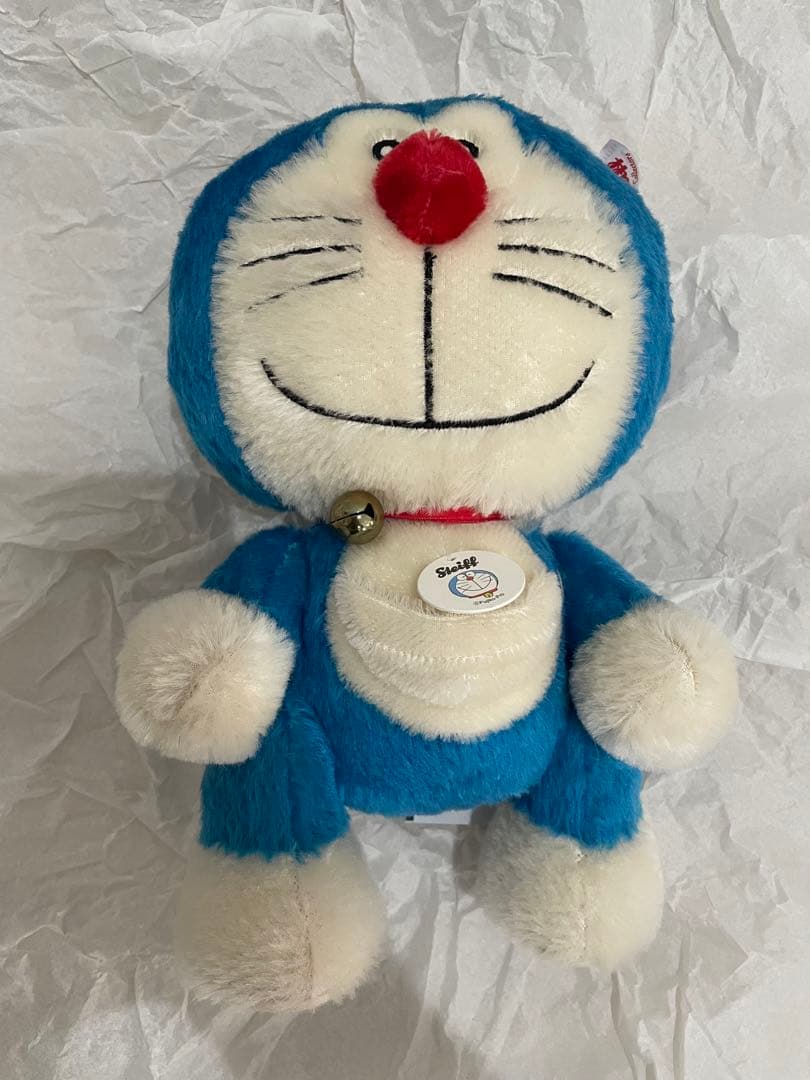 【未使用品】シュタイフ ドラえもん ぬいぐるみ